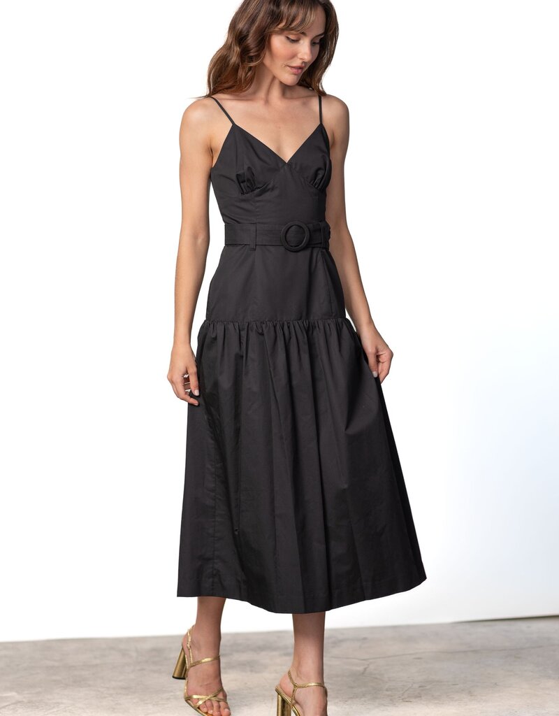 Lavender Brown Annabelle Dress - Black