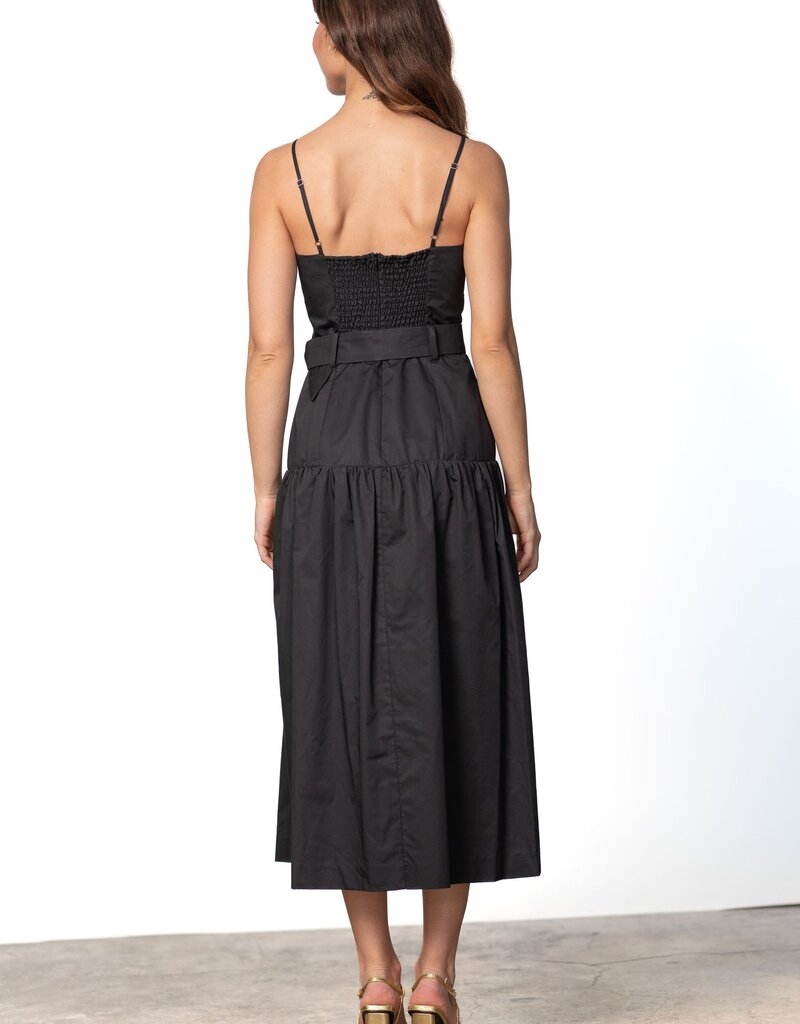 Lavender Brown Annabelle Dress - Black