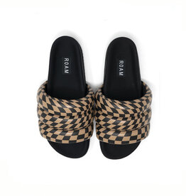 ROAM Wavy Check Puffy - Black/Taupe