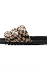 ROAM Wavy Check Puffy - Black/Taupe