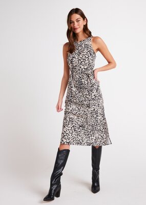Bella Dahl Tank Slip Dress - Abstract Bloom Print