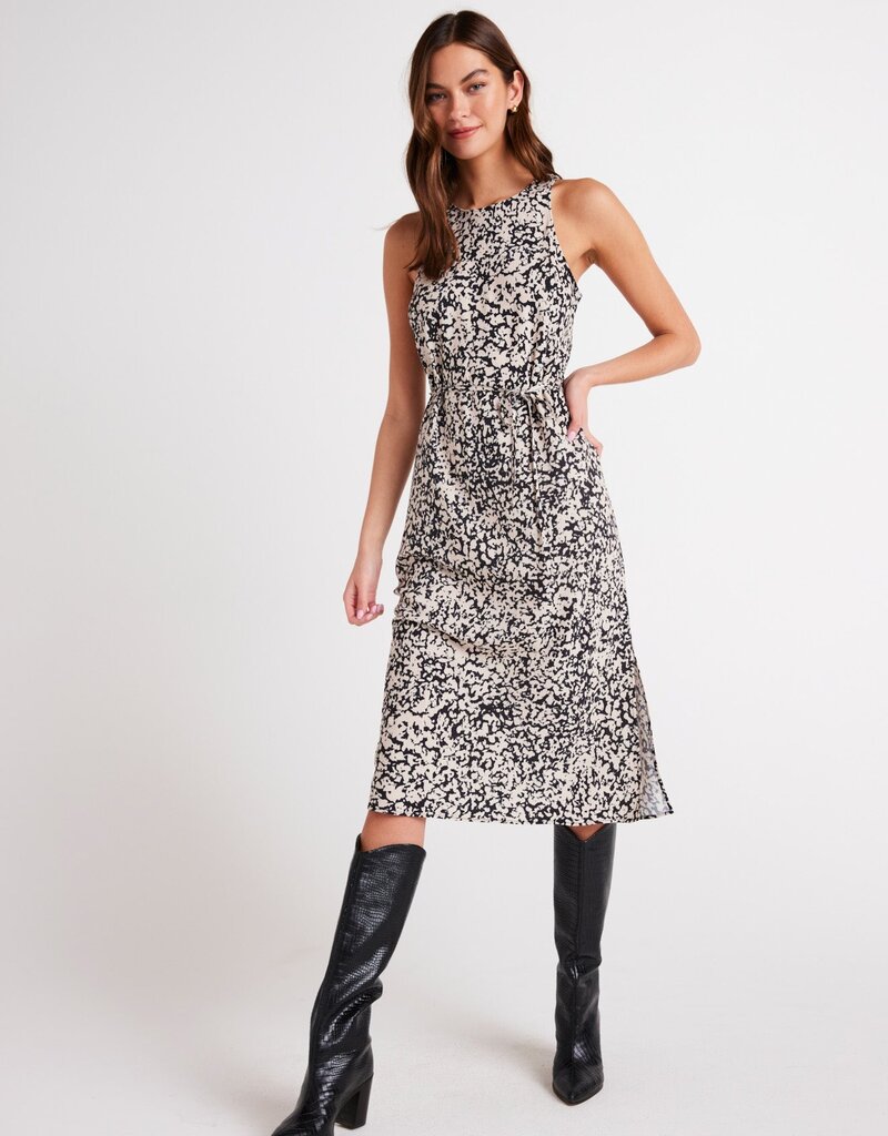 Bella Dahl Tank Slip Dress - Abstract Bloom Print