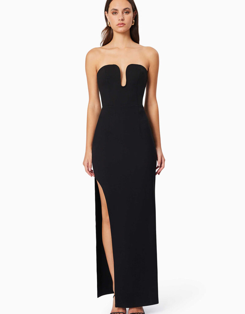 Elliatt Eden Sleeveless Maxi Dress - Black