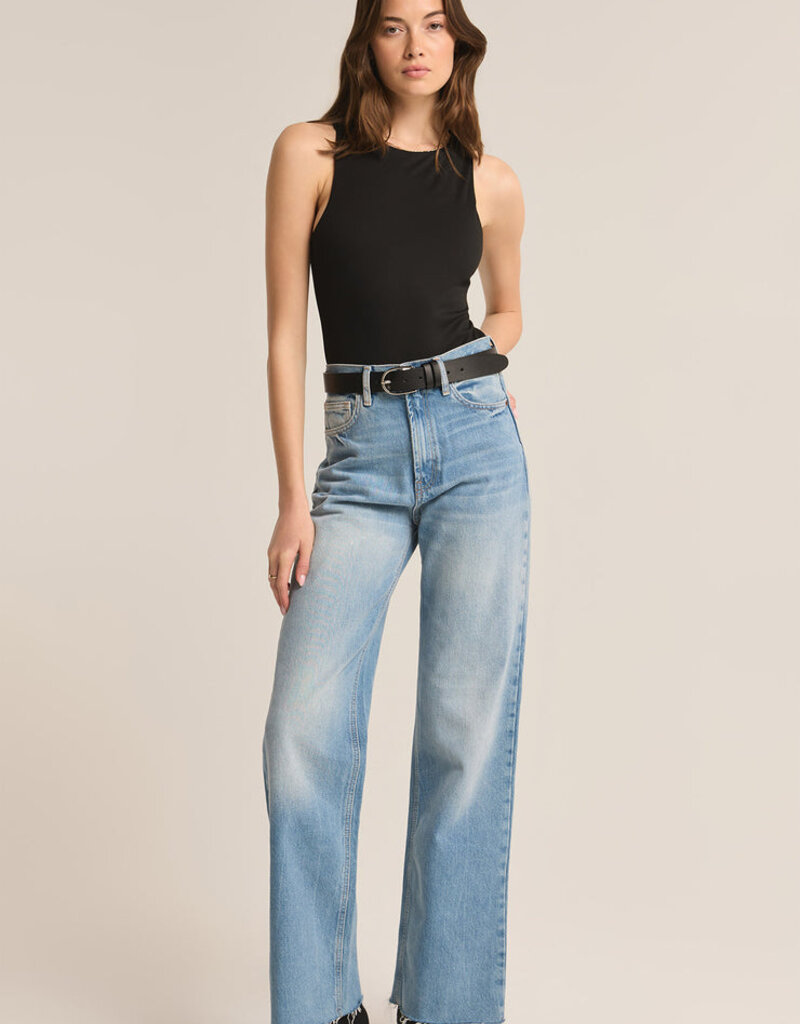 Z Supply Seraphine So Smooth Bodysuit - Black