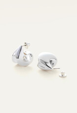Jenny Bird Nouveaux Puff Earrings - Silver