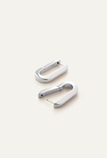 Jenny Bird U-Link Earrings - Silver