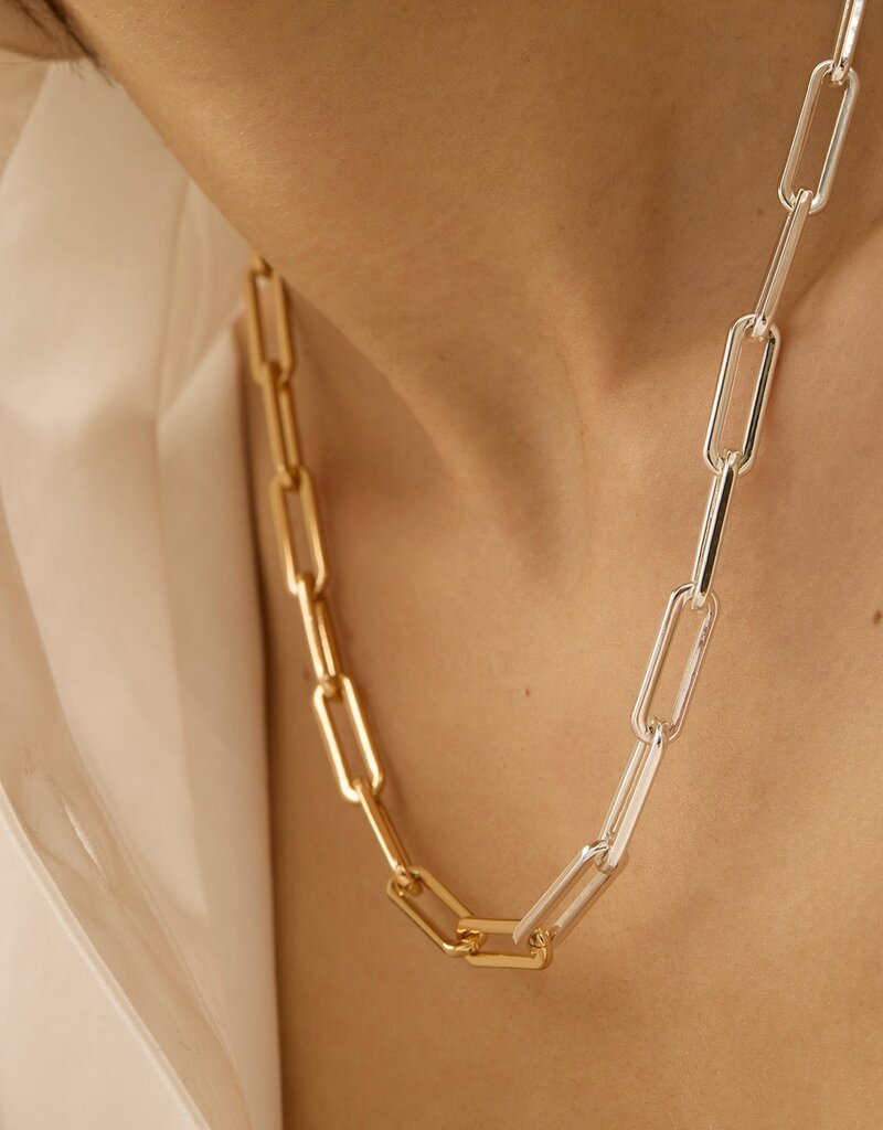 Jenny Bird Andi Slim Chain - Two-Tone