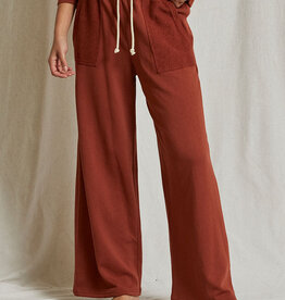 perfectwhitetee Rosanna Reverse Pocket Pant - Russet