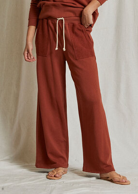 perfectwhitetee Rosanna Reverse Pocket Pant - Russet