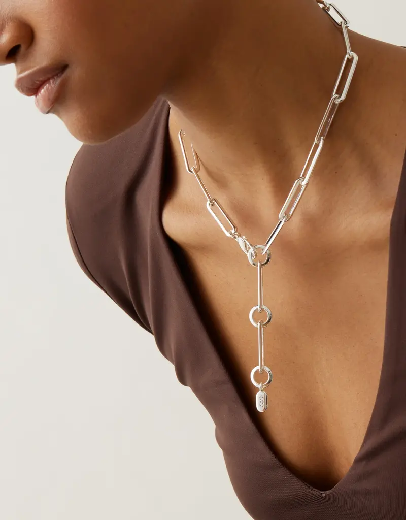 Jenny Bird Stevie Chain Necklace - Silver