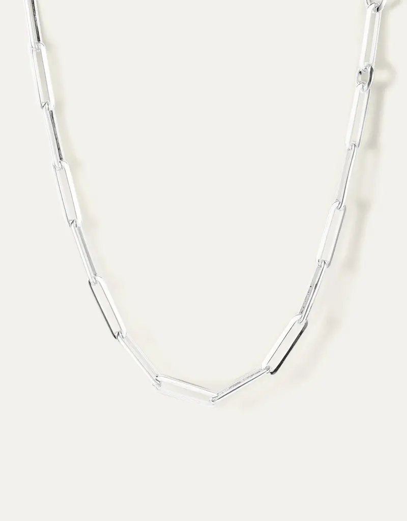 Jenny Bird Stevie Chain Necklace - Silver