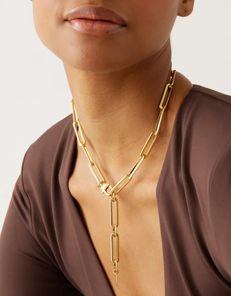 Jenny Bird Stevie Chain Necklace - Gold