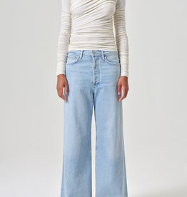 AGOLDE Dame High Rise Wide Leg No Cuff - Conflict