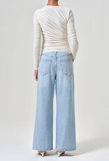 AGOLDE Dame High Rise Wide Leg No Cuff - Conflict