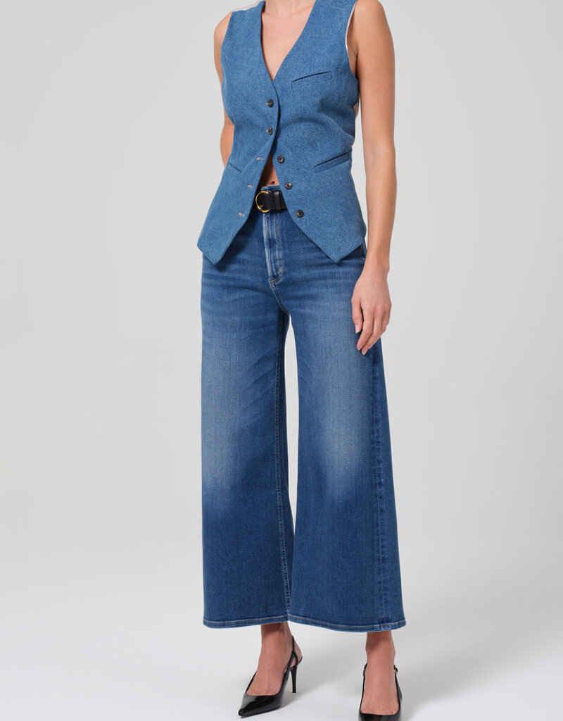 Citizens of Humanity Lyra Wide Leg Crop - Ambry