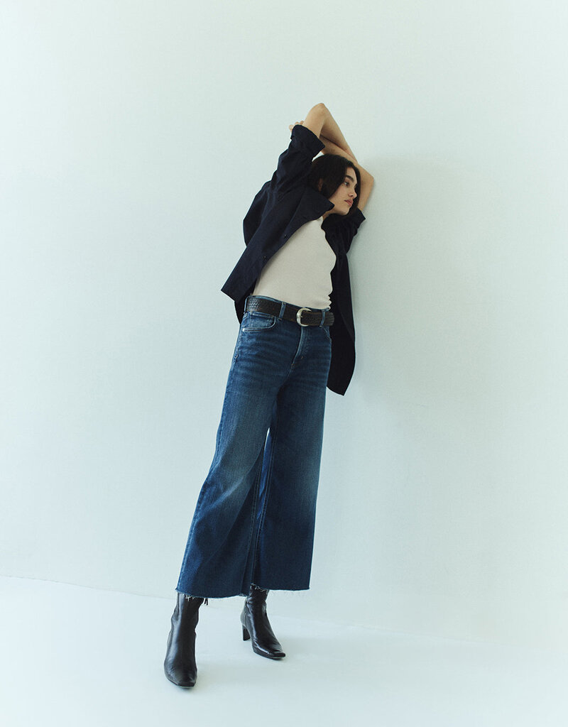 Citizens of Humanity Lyra Wide Leg Crop - Ambry