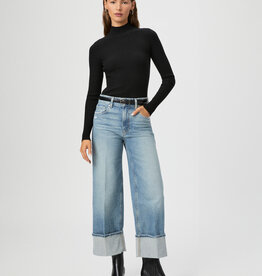 Paige Sasha Ankle Wide Leg Jean - Storybook Distressed