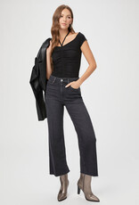 Paige Anessa Wide Leg - Black Lotus
