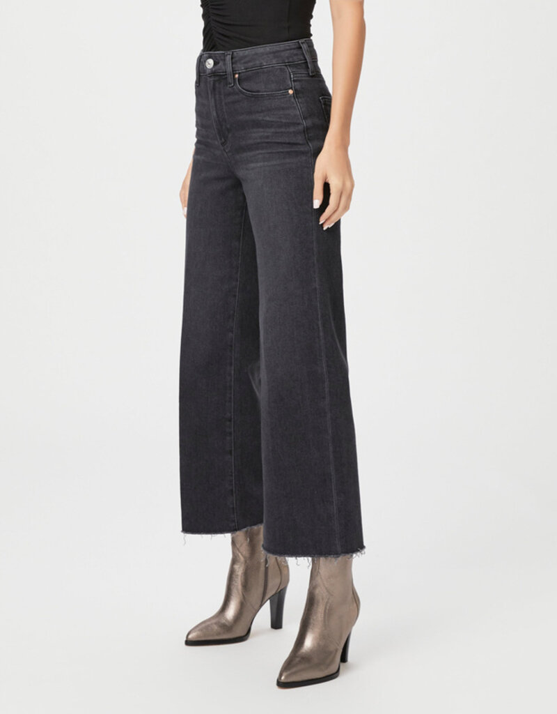 Paige Anessa Wide Leg - Black Lotus