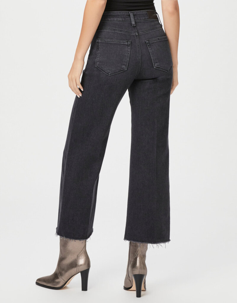 Paige Anessa Wide Leg - Black Lotus