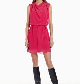 Amanda Uprichard Melby Dress - Magenta