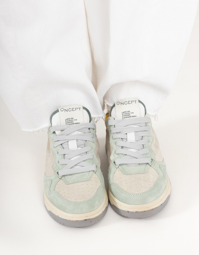 Oncept Phoenix Court Sneaker - Seafoam Multi