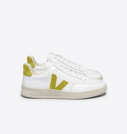 Veja V-12 Leather - White/Liquor
