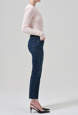 Citizens of Humanity Isola Mid Rise Cropped Boot - Baltic