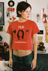 Daydreamer TLC Crazy Sexy Cool Boxy Crop Tee - Vintage Red