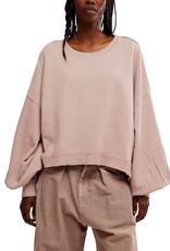 Free People Trish Sweatshirt - Cashmere