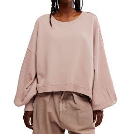 Free People Trish Sweatshirt - Cashmere
