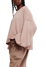 Free People Trish Sweatshirt - Cashmere