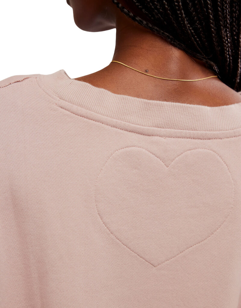 Free People Trish Sweatshirt - Cashmere