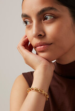 Jenny Bird Loire Bracelet Large (8in) - Gold
