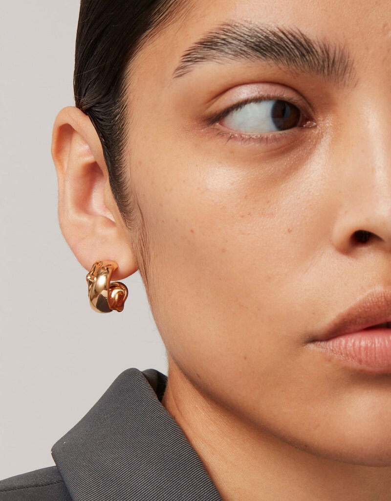 Jenny Bird Sees Hoop Earrings - Gold
