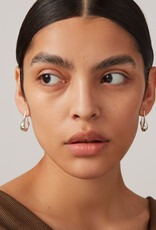 Jenny Bird Colette Hoop Earrings Small - Silver