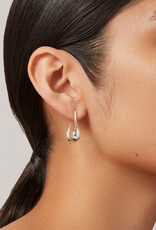Jenny Bird Colette Hoop Earrings Small - Silver