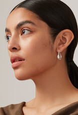 Jenny Bird Colette Hoop Earrings Small - Silver