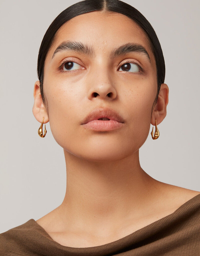 Jenny Bird Colette Hoop Earrings Small - Gold