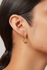 Jenny Bird Colette Hoop Earrings Small - Gold