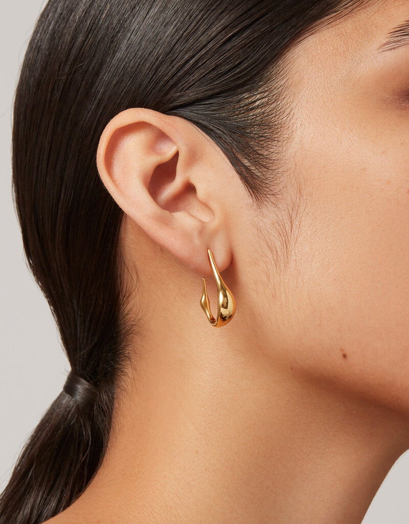Jenny Bird Colette Hoop Earrings Small - Gold