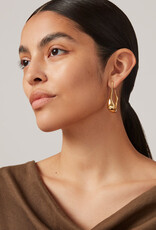 Jenny Bird Colette Hoop Earrings Medium - Gold