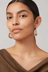 Jenny Bird Colette Hoop Earrings Medium - Gold