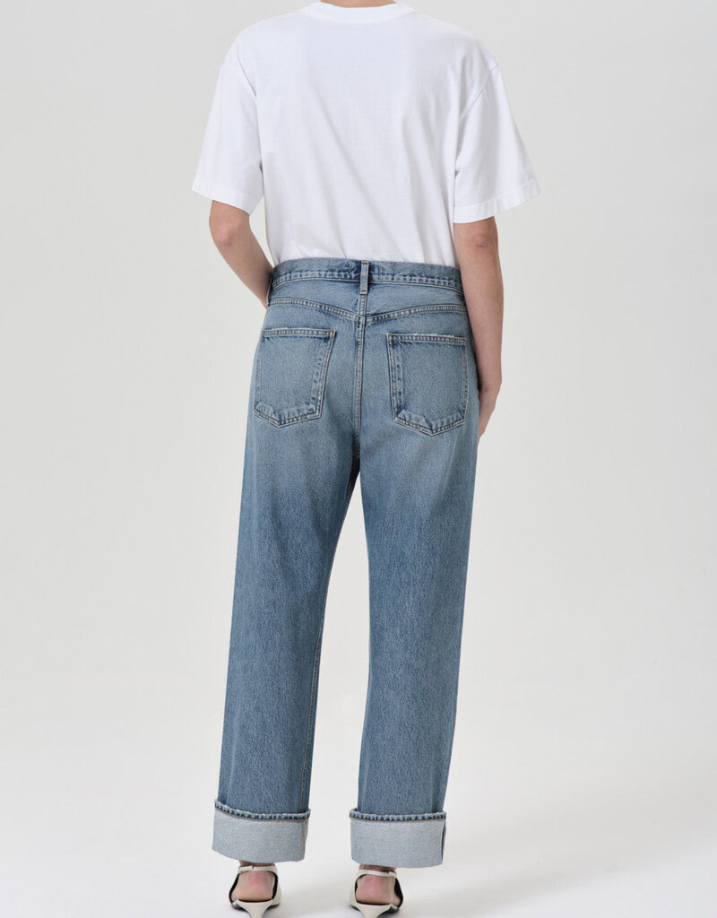 AGOLDE Fran Low Slung Straight - Invention