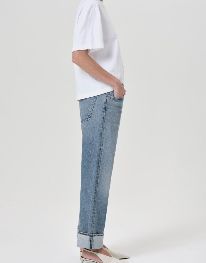 AGOLDE Fran Low Slung Straight - Invention