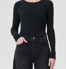AGOLDE Nova Long Sleeve Tee - Beetle