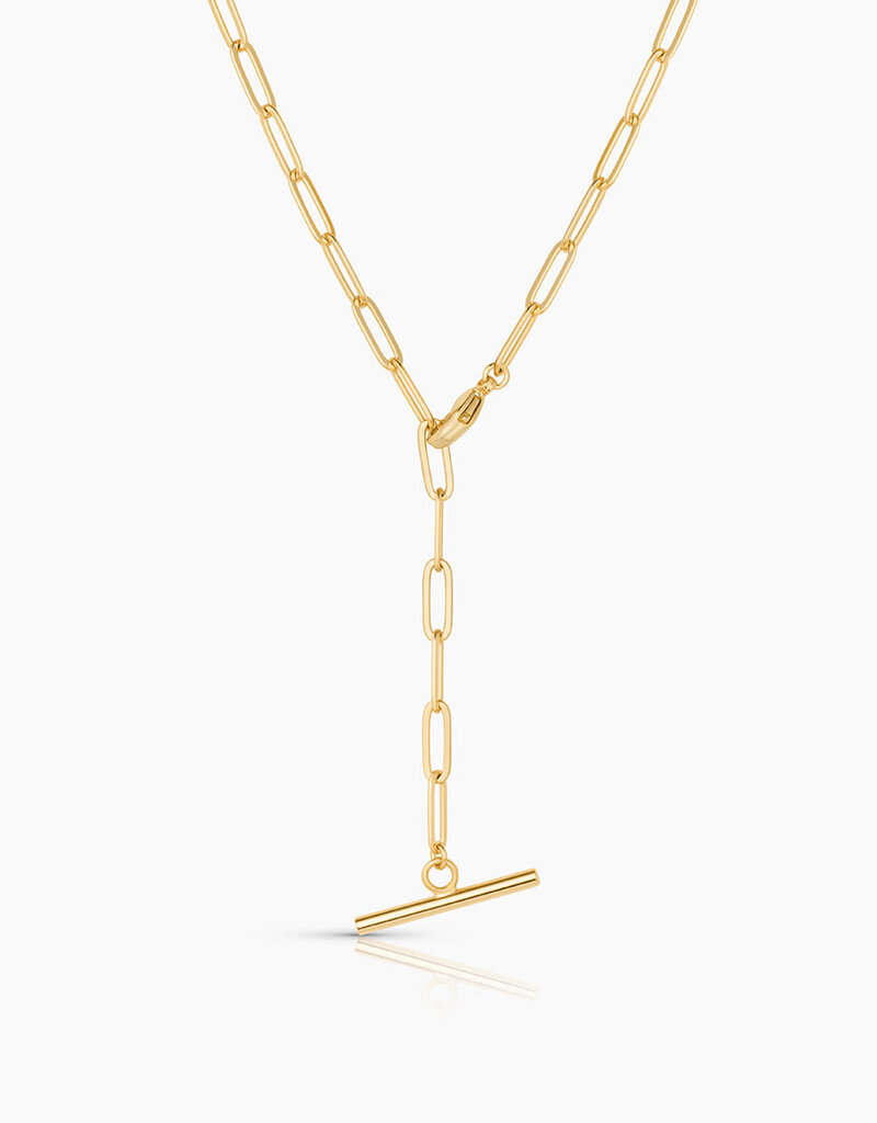 Thatch Natalie Lariat Necklace - Gold