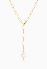 Thatch Lea Pearl Lariat Necklace