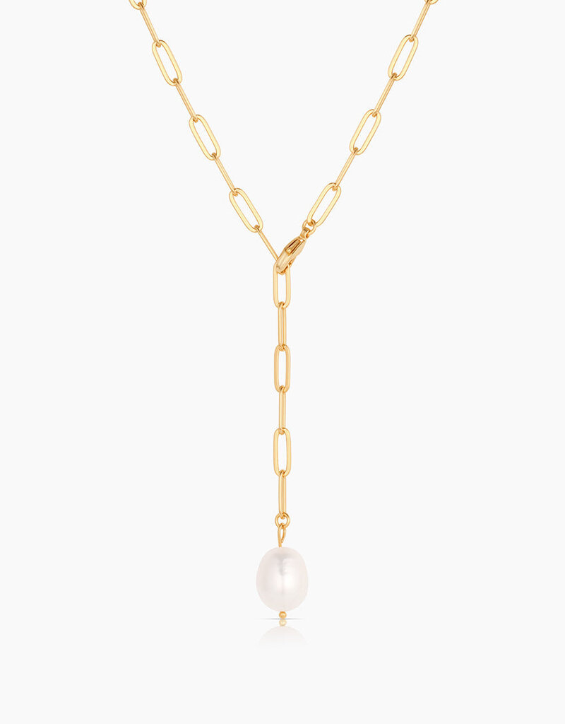 Thatch Lea Pearl Lariat Necklace