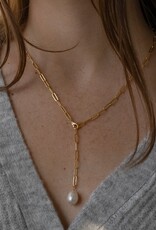 Thatch Lea Pearl Lariat Necklace